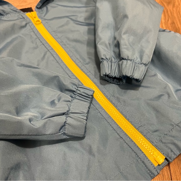 babyGAP Blue Zip-up Hooded Windbreaker Jacket Coat - Picture 4 of 5